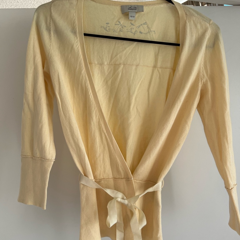 Jacob butter-yellow sweater XS